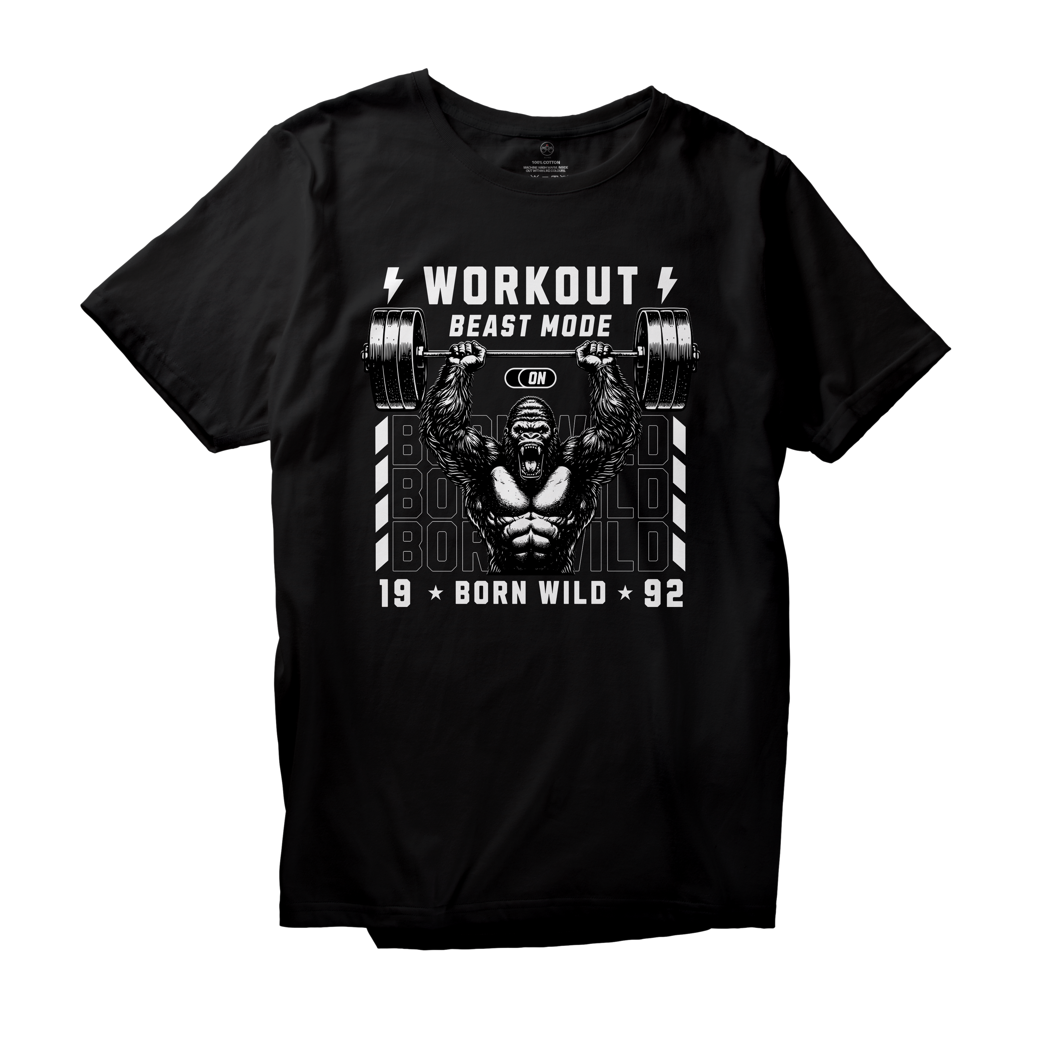 Alfaq Workout Beast Mode T-shirt