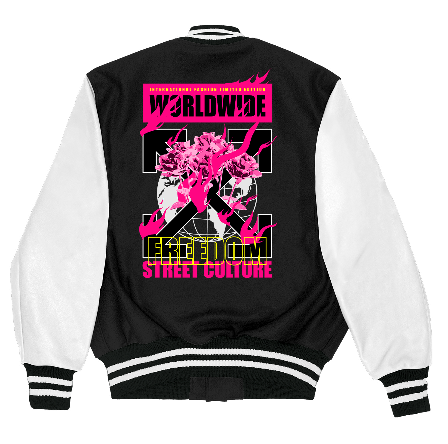 Alfaq Worldwlde varsity jacket