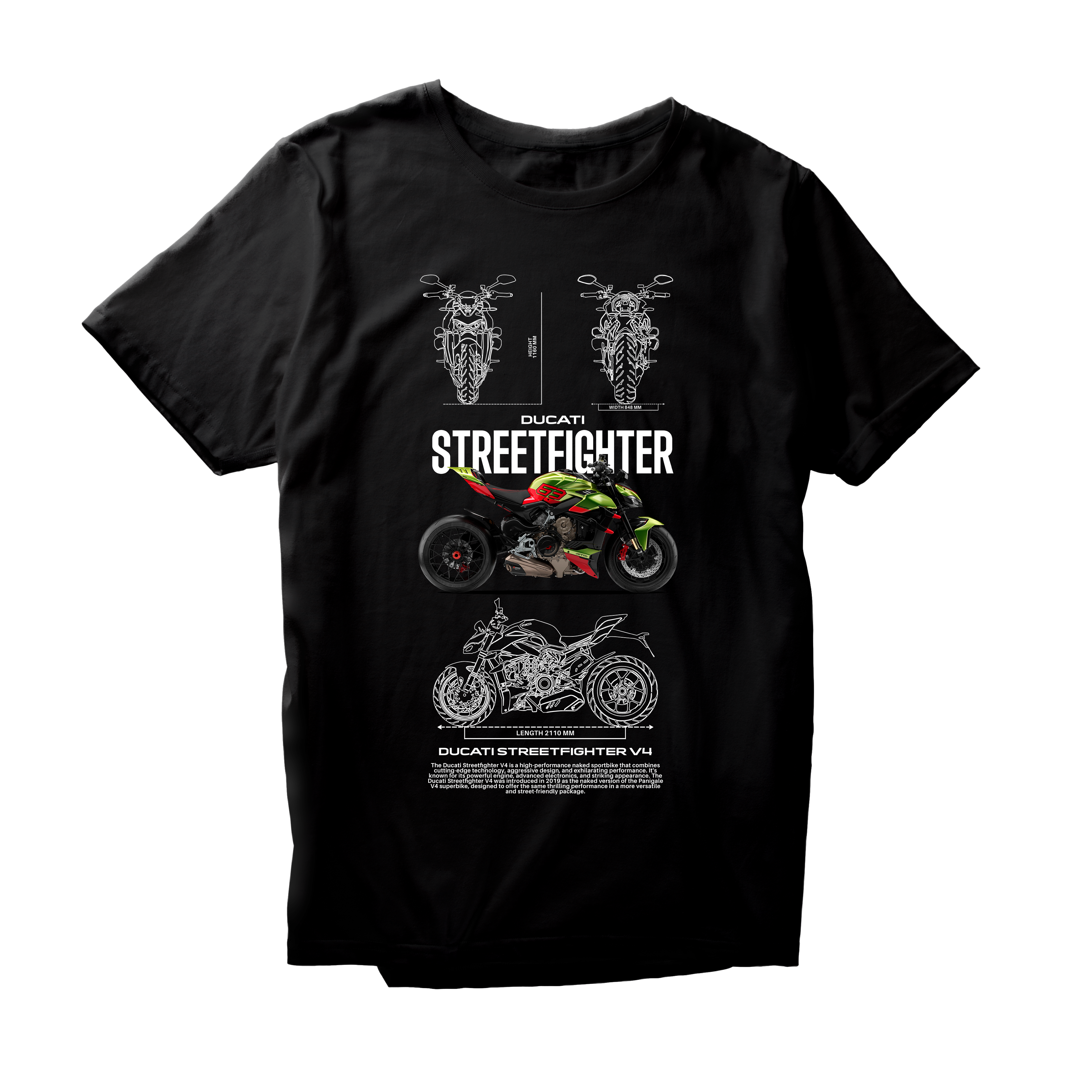 Alfaq ducati streetfighter3 T-Shirt