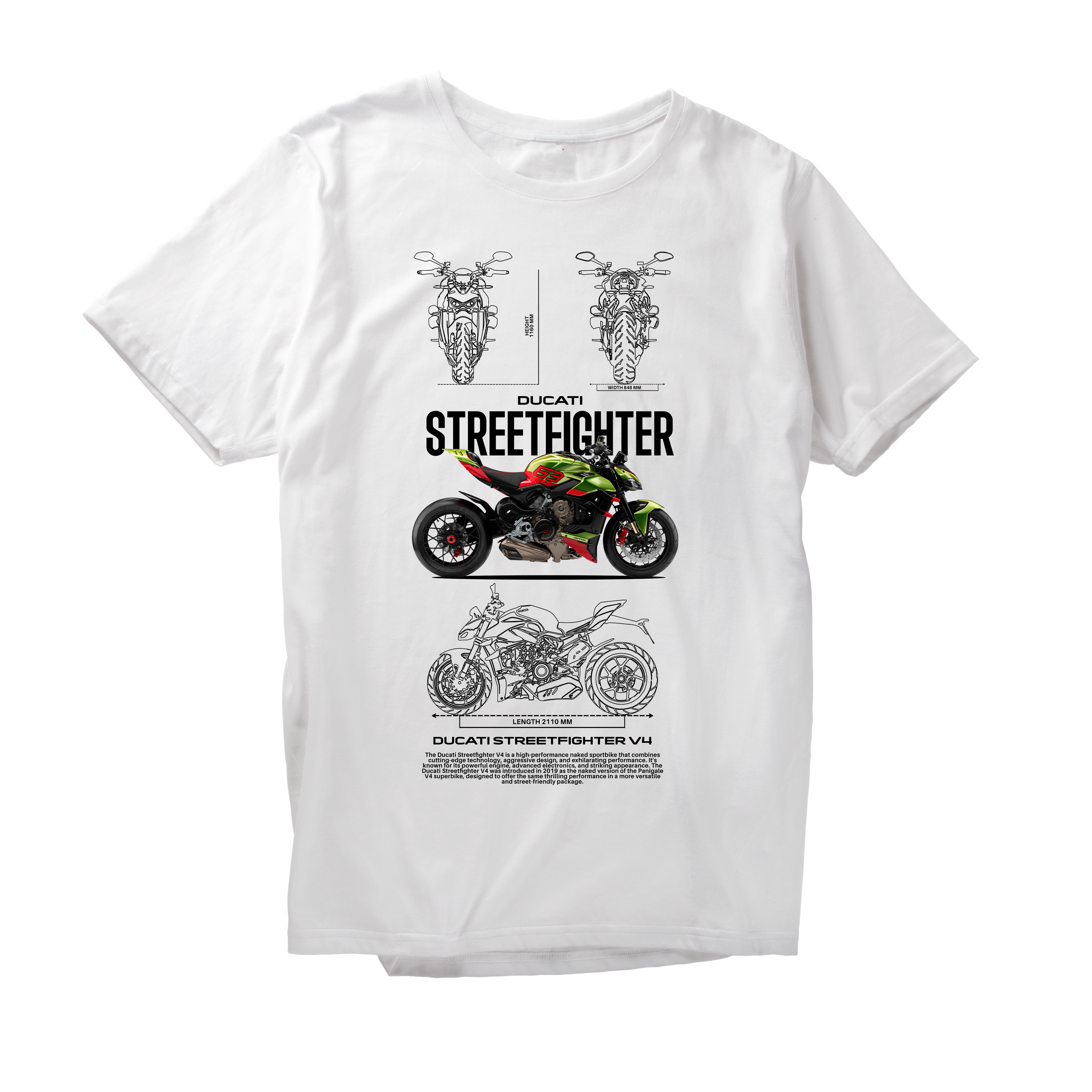 Alfaq ducati streetfighter34 T-Shirt