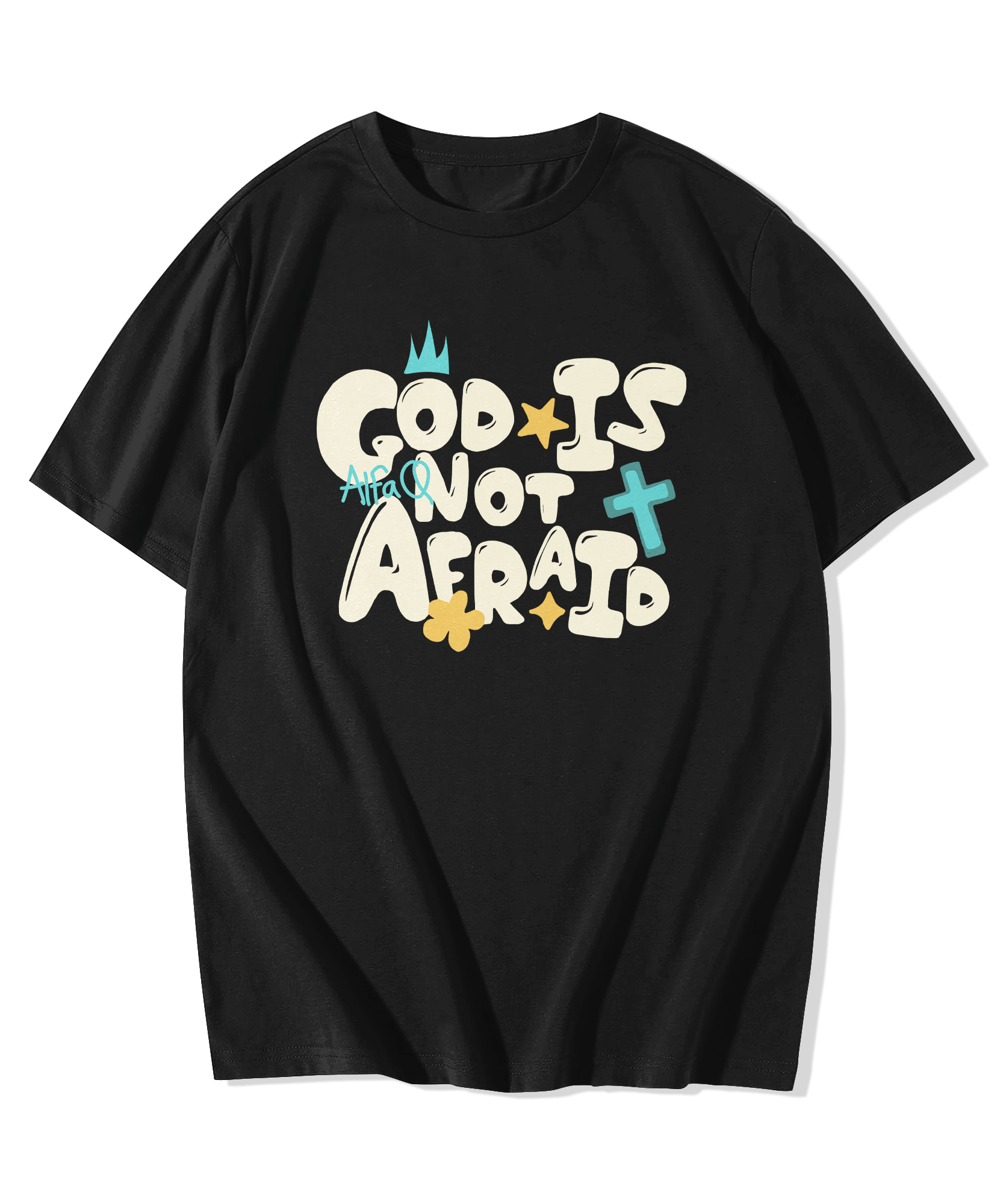Alfaq God Is Not Afraid T-Shirt