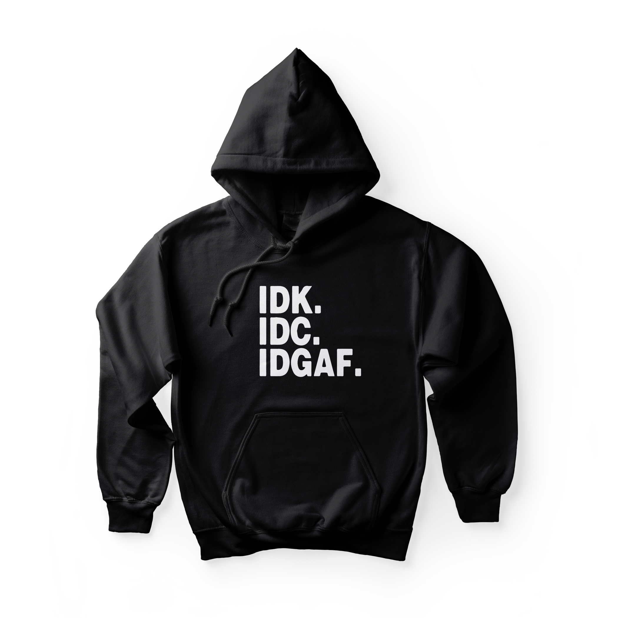 Alfaq idk idc idgaf hoodie