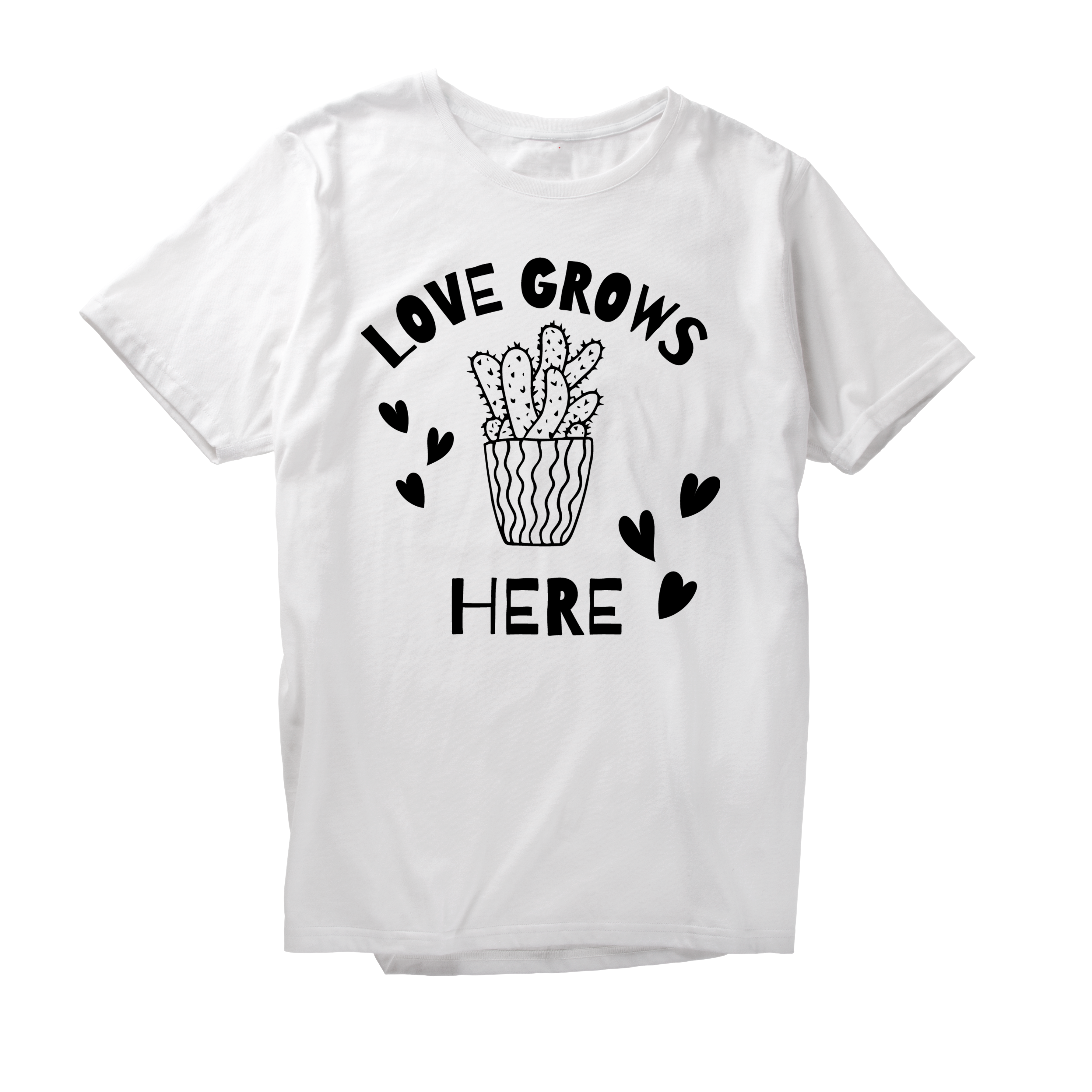 Alfaq love grows here T-Shirt