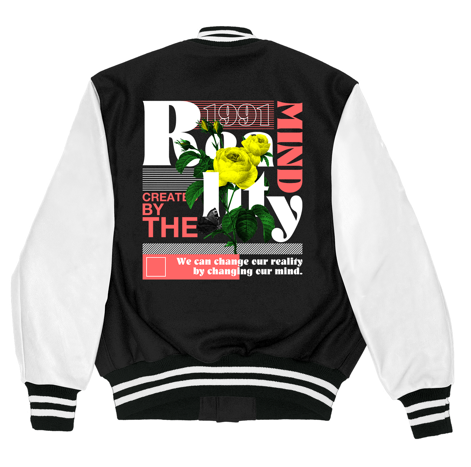 Alfaq mind 1991 varsity jacket