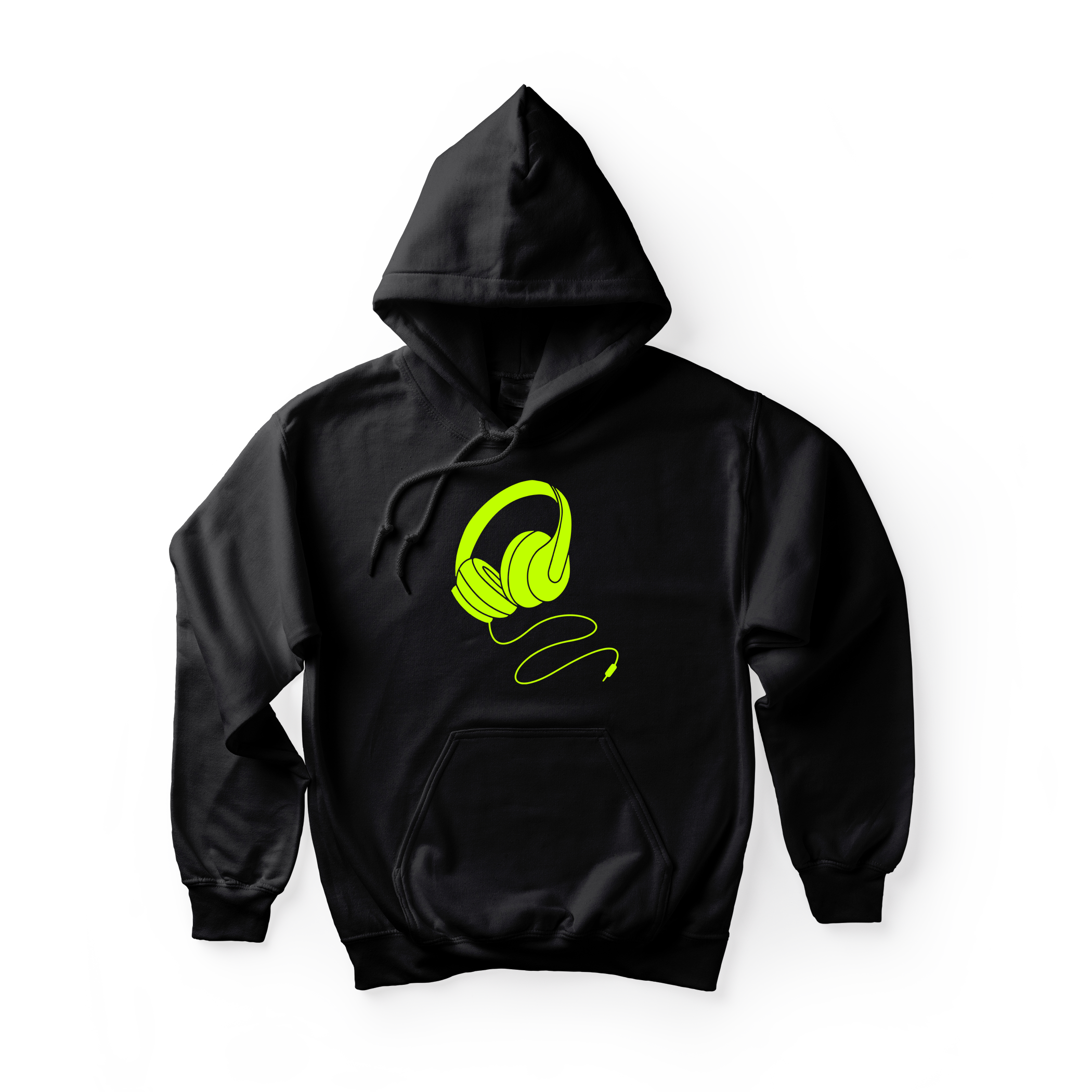 Alfaq music neon Hoodie