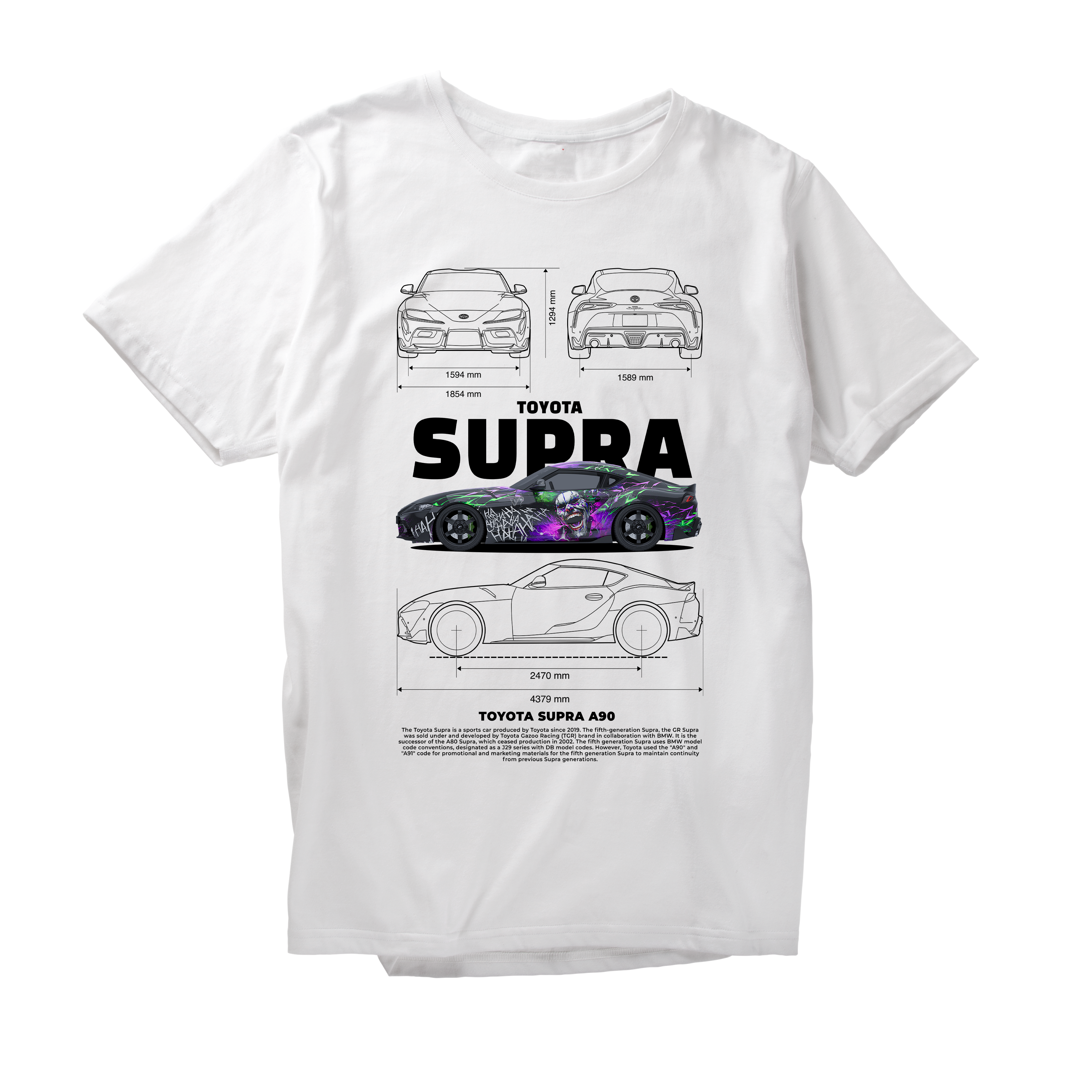 Alfaq supra a90 2 T-Shirt