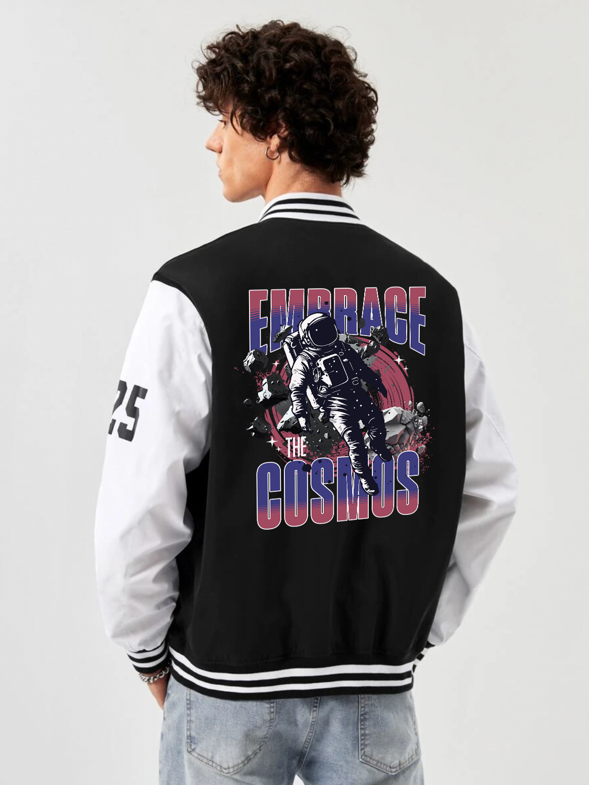 Alfaq The Cosmus Varsity Jacket
