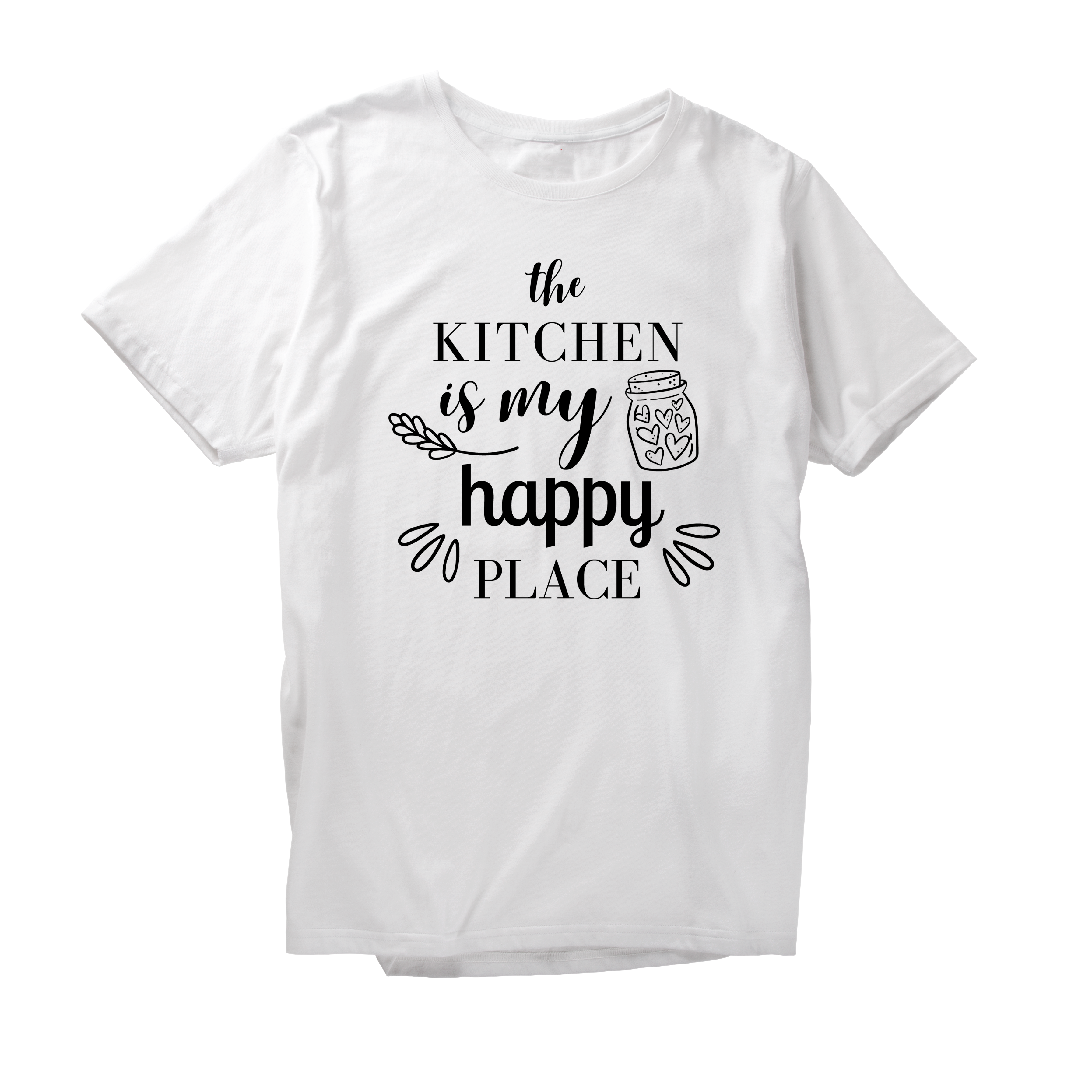 Alfaq the kitchen is my happy place T-Shirt