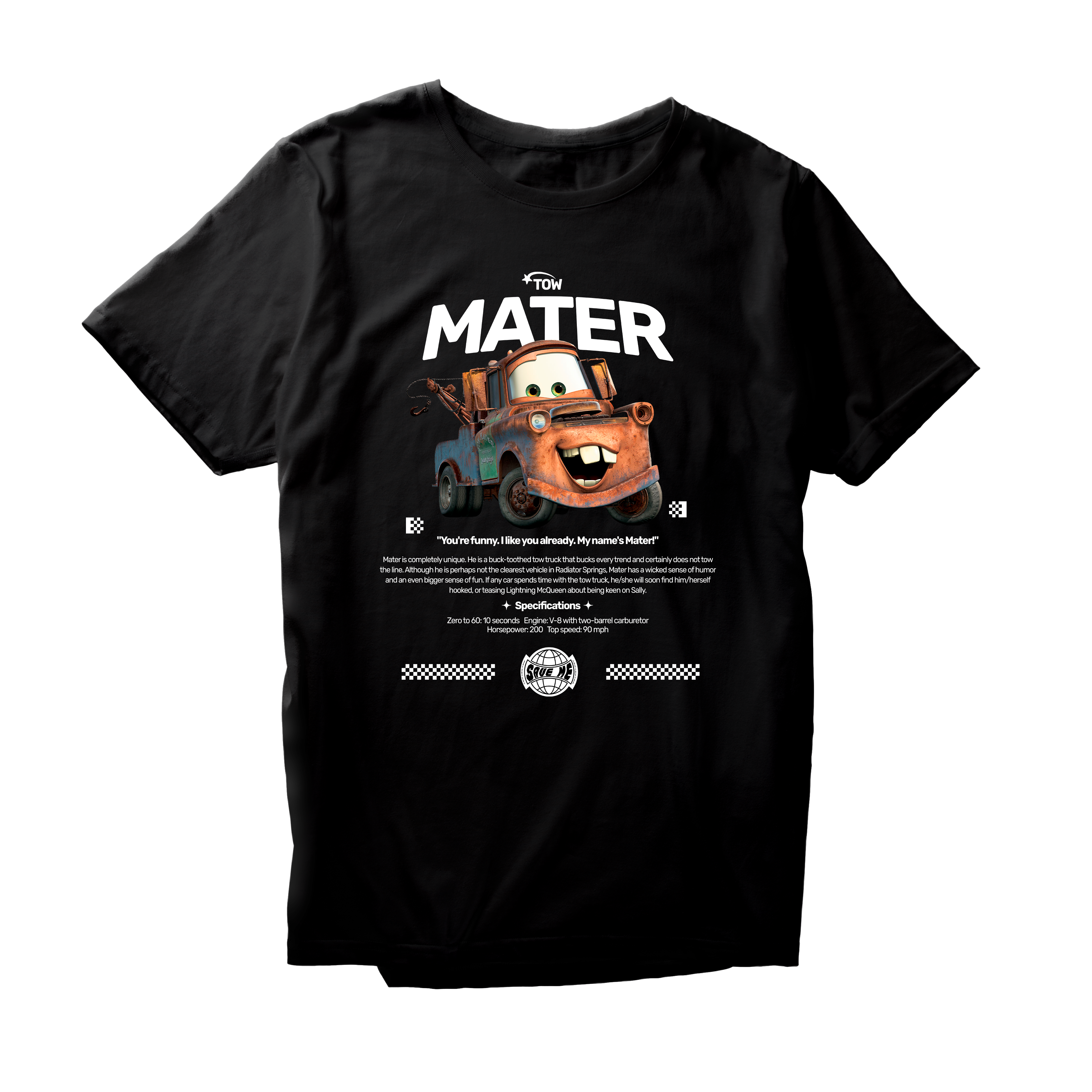 Alfaq tow mater T-Shirt