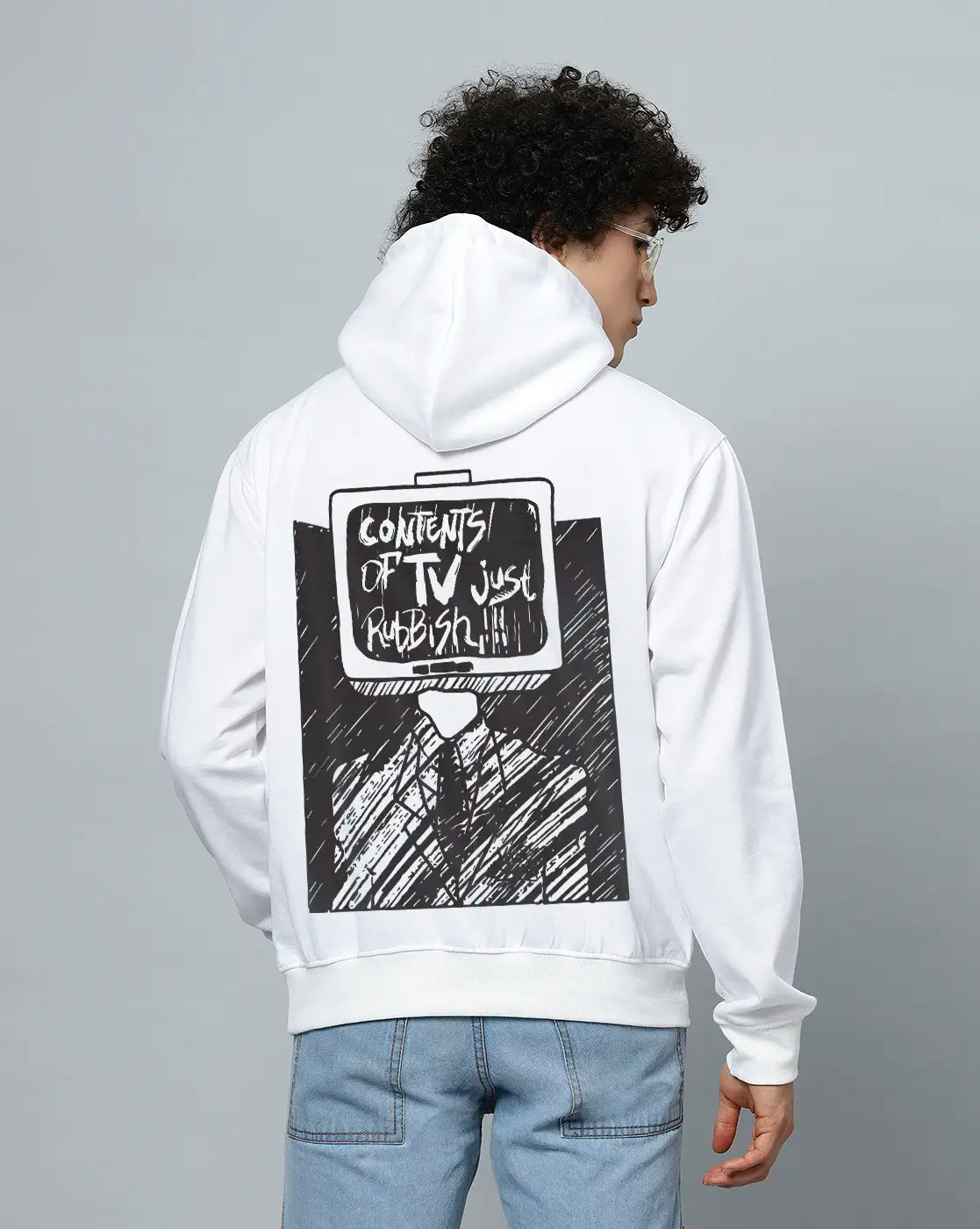 Alfaq Content Is Rubbish Cotton Hoodie